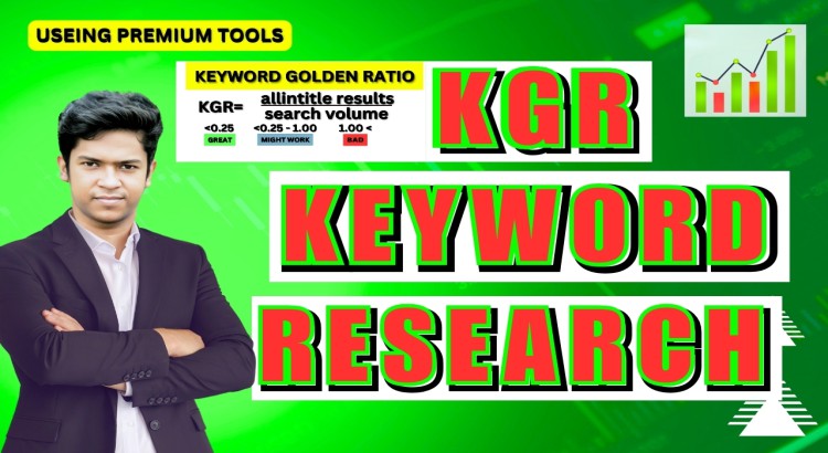 I will do best kgr keyword research long tail key word and niche research services